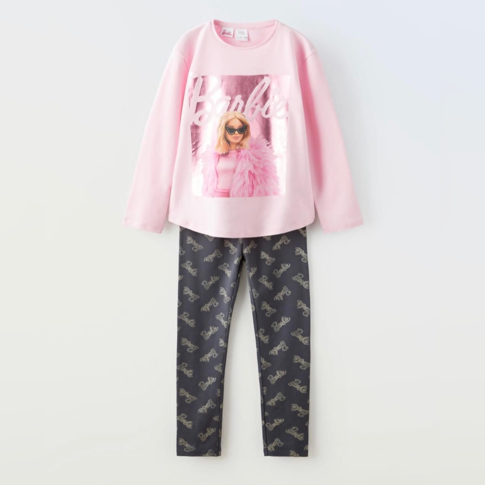 BARBIE X ZARA KIDS 2 PIECE SET